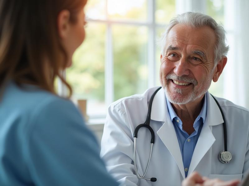Doctor building trust with patient through compassionate care